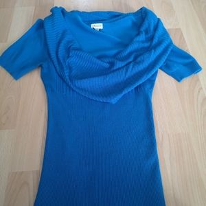Ladies short sleeve sweater